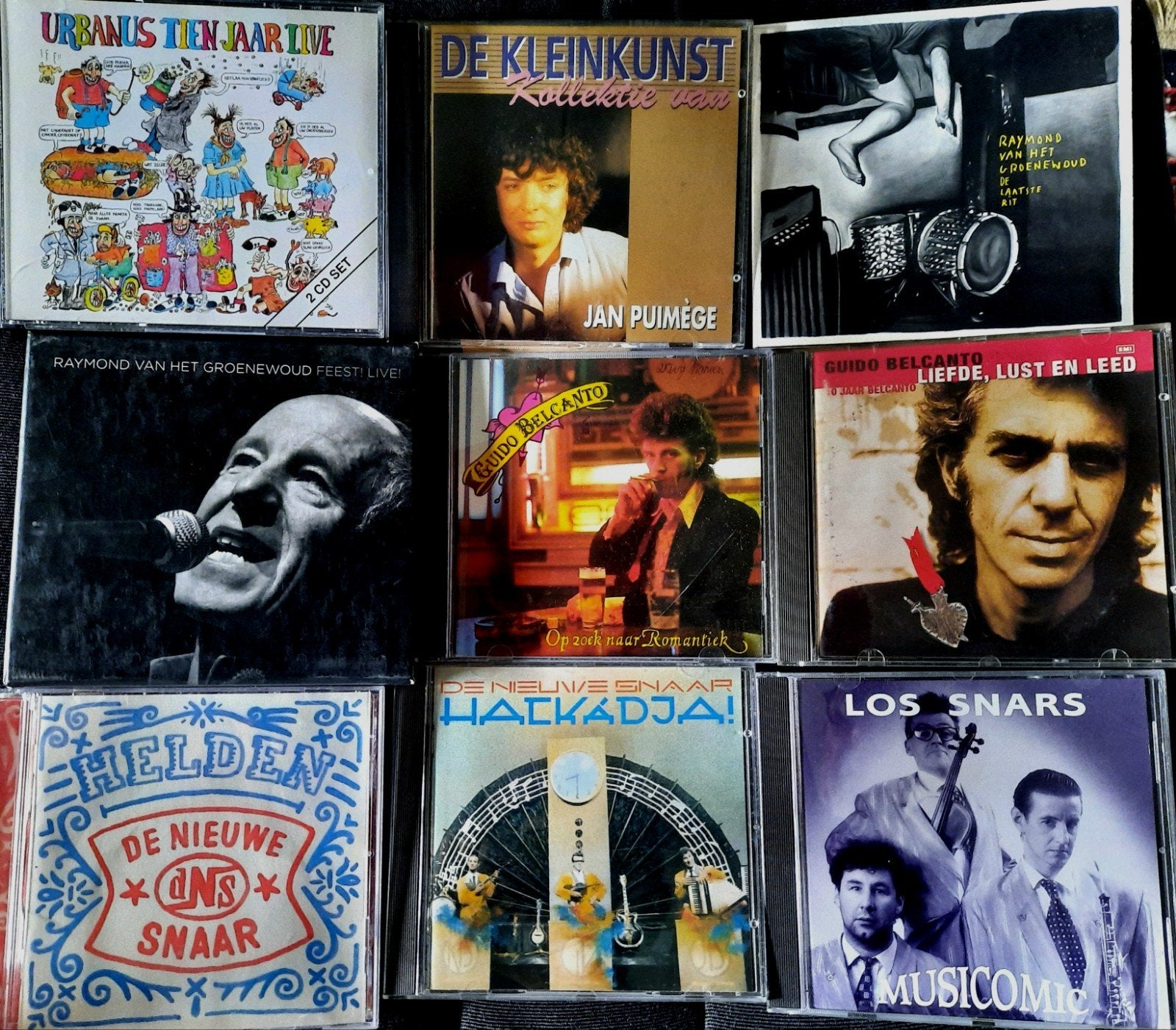 Kleinkunst/Nederlandstalige pop-rock cd's, Cd's en Dvd's, Ophalen of Verzenden, Gebruikt, Pop, Live-album