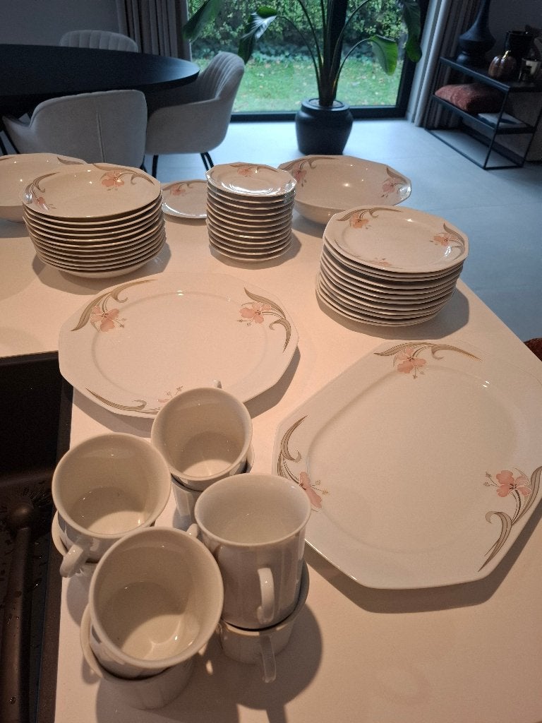 Servies 61 stuks, Ophalen, Gebruikt, Overige merken, Vintage