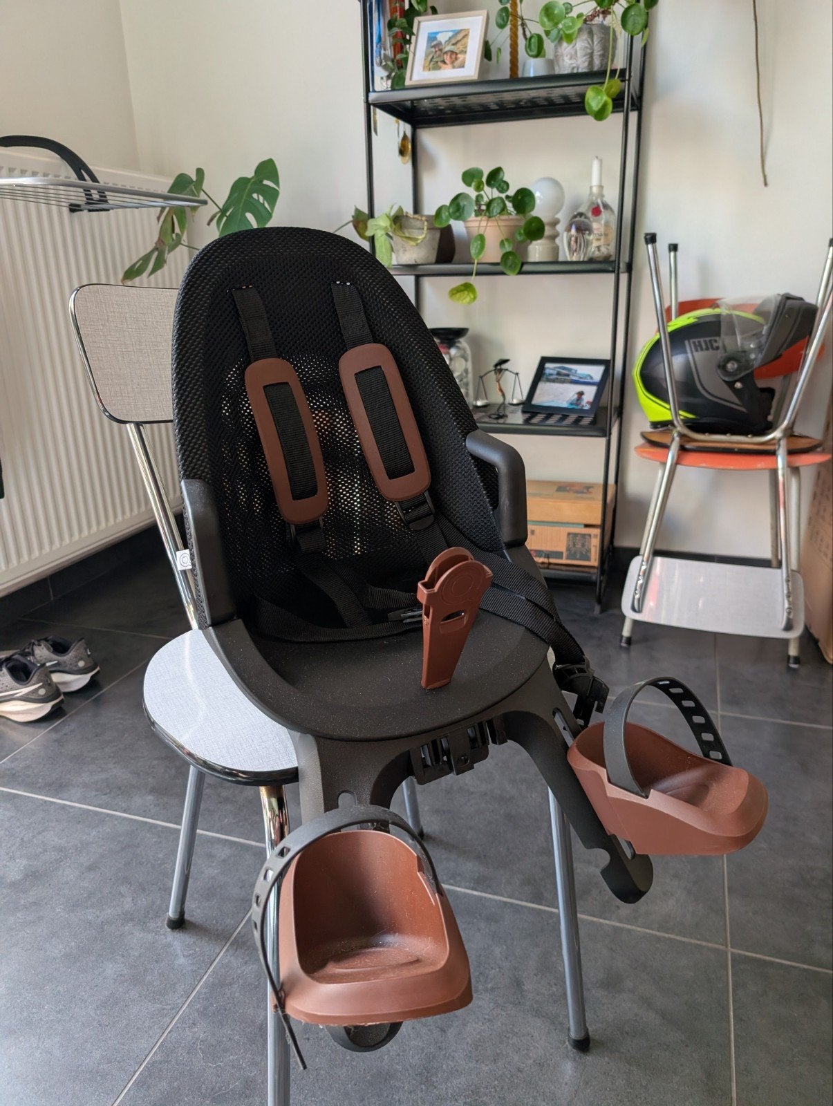 Qibbel air, Fietsen en Brommers, Ophalen, Voetsteuntjes, Voorzitje, Nieuw