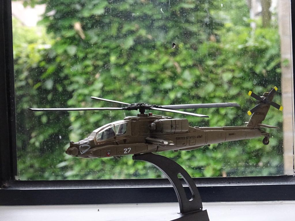 Hélicoptère de combat Apache AH-64, Enlèvement ou Envoi, Armée de terre, Miniature ou Figurine