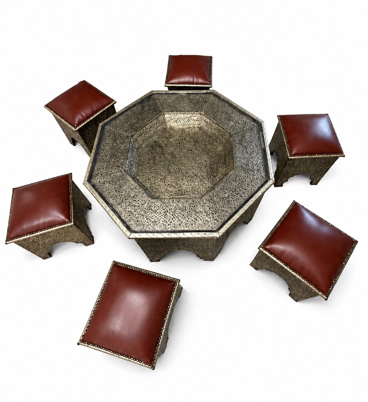 Tafel met 6 stoele, Immo