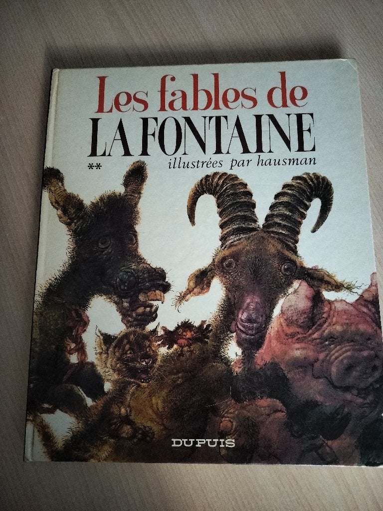 Les fables de La Fontaine, Livres, Enlèvement, Utilisé, La Fontaine