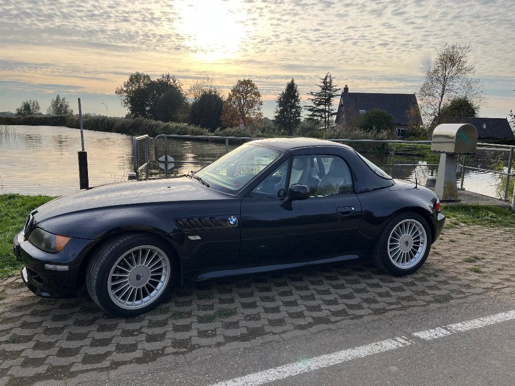 BMW Z3 2.8 handbak incl Wiesmann hardtop, Autos, Cuir, Achat, Beige, Boîte manuelle