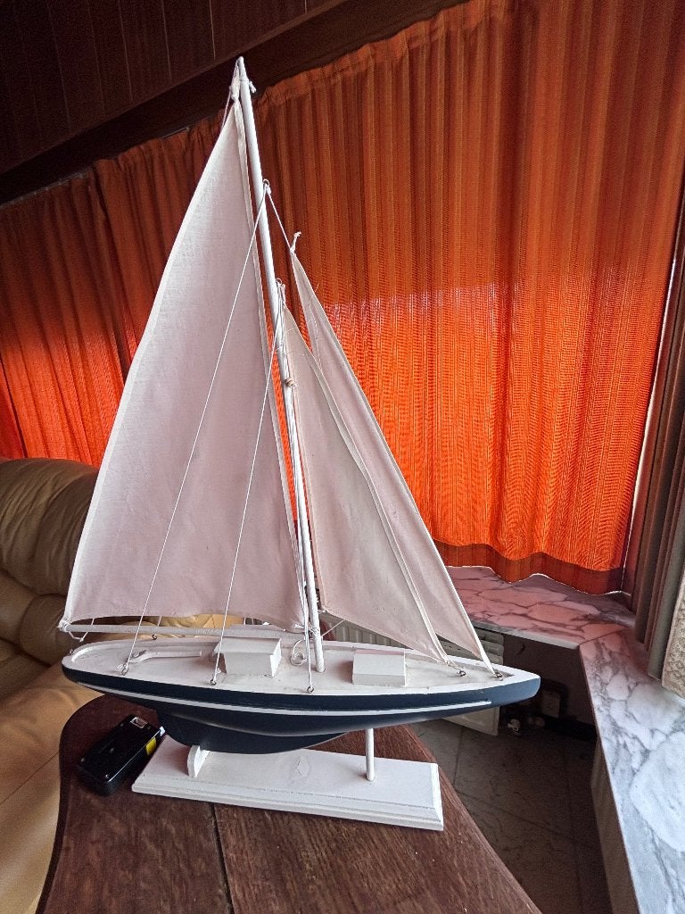 Boot decoratie, Ophalen, Gebruikt, Hout
