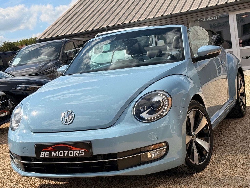 Volkswagen Beetle Cabriolet 2.0 TDi 140CV / EDITION / BOITE, Auto's, Volkswagen, Bedrijf, Te koop, Beetle (Kever), ABS, Airbags