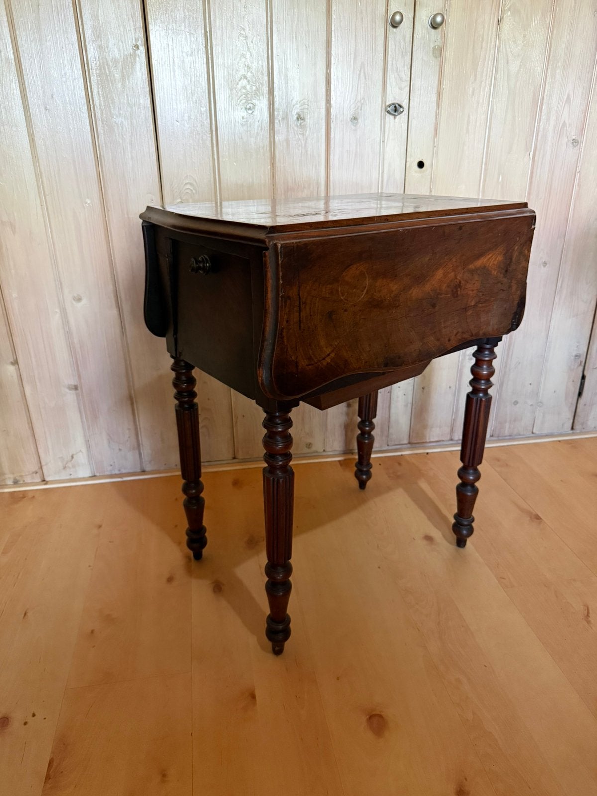 Antieke drop leaf tafel  ca , 1880/1920, Antiek en Kunst, Antiek | Meubels | Tafels, Ophalen