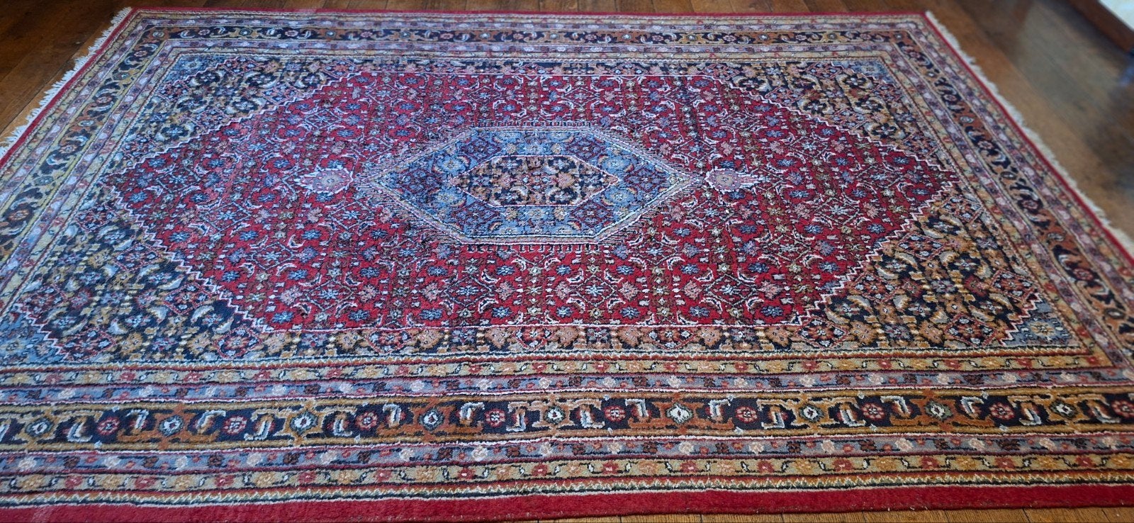 tapis indien, Enlèvement