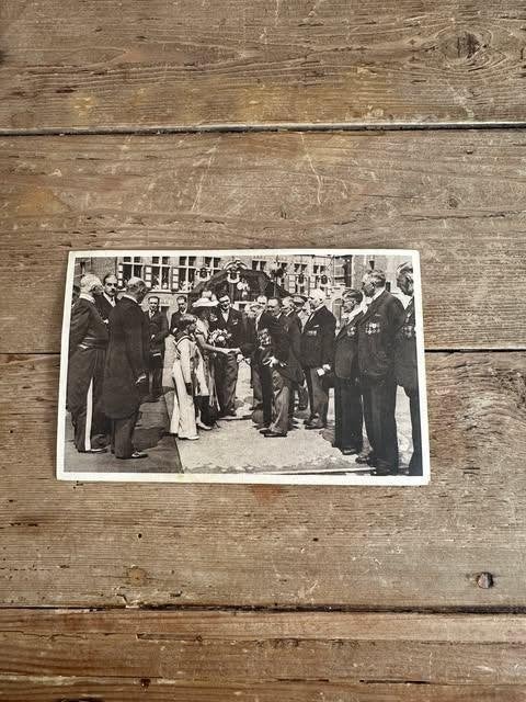 carte postale visite au prince Boudewijn Eecklo 1939, Collections, Neuf, Enlèvement ou Envoi, Postkaart, Info@eelco.pb
