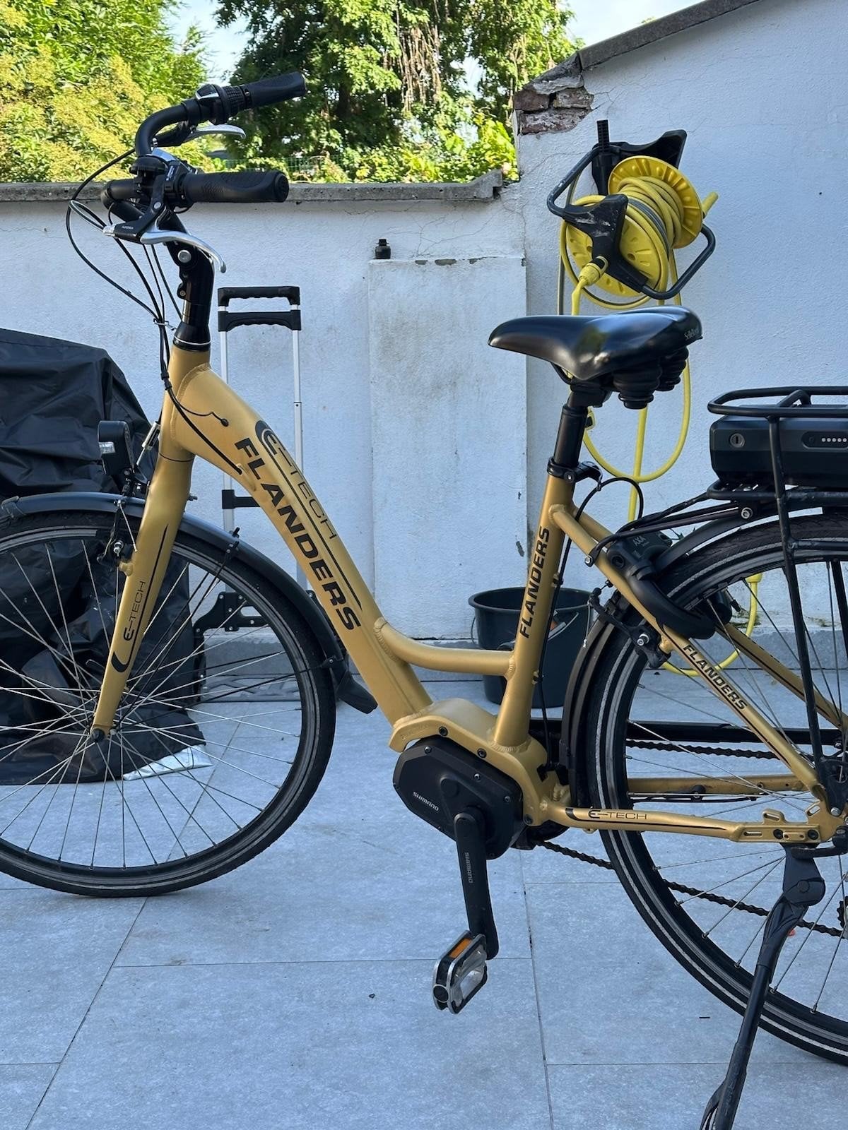 Flanders E-Tech elektrische fiets – Shimano Steps  5.590 km, Fietsen en Brommers, Ophalen
