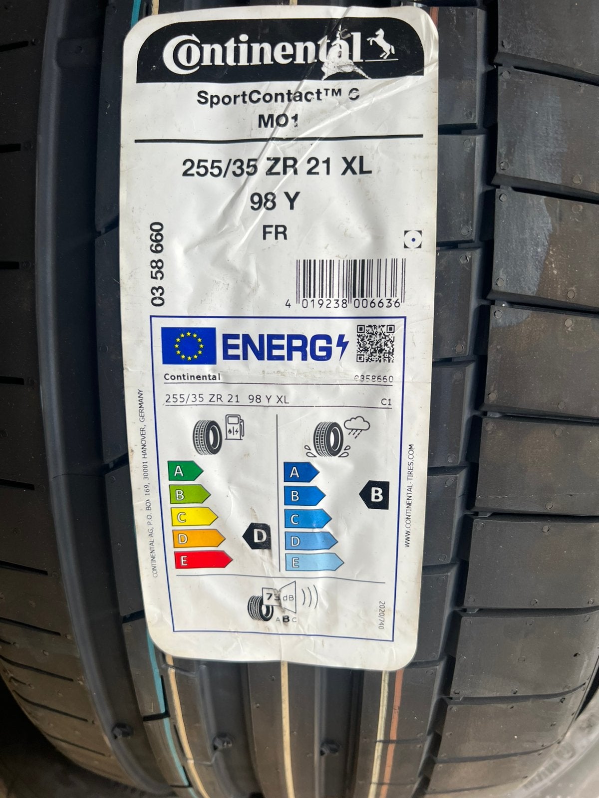 Pneu neuve continental, Autos : Pièces & Accessoires, Enlèvement ou Envoi