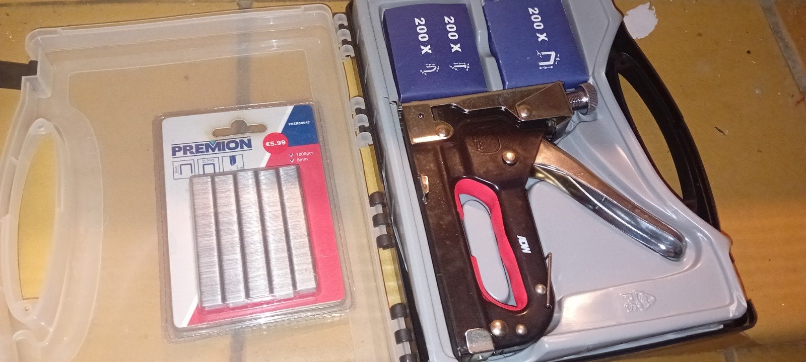 Agrafeuse coffret, Bricolage & Construction, Enlèvement