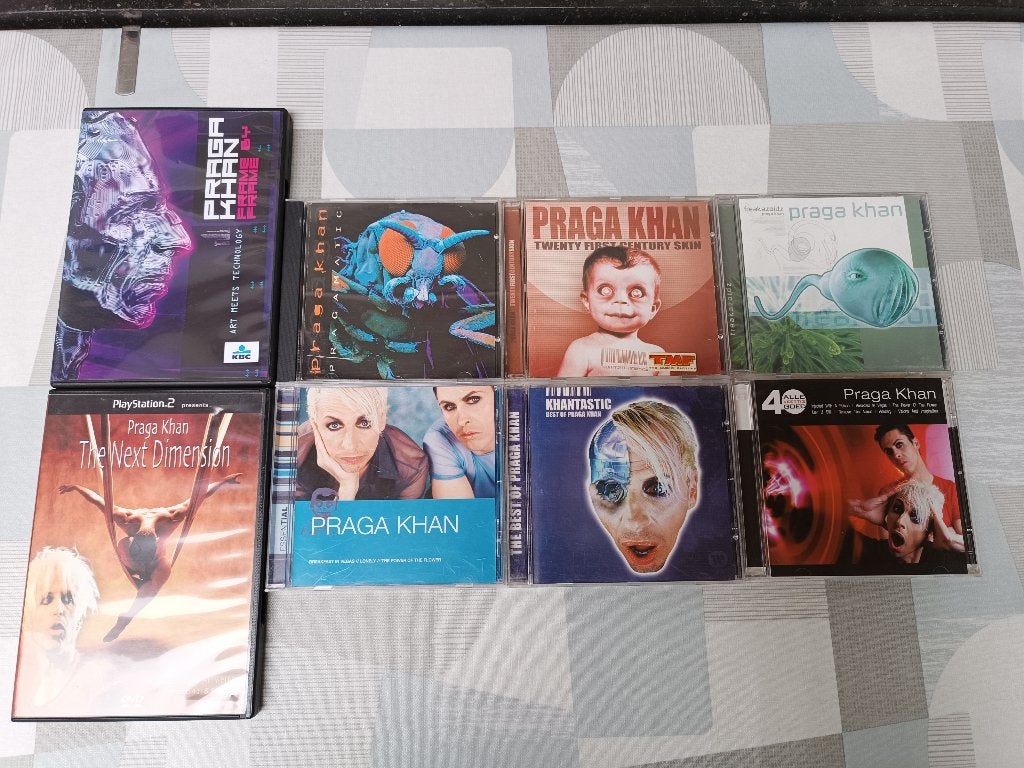 Praga Khan - CD - DVD - Maurice Engelen - Lords of Acid, Cd's en Dvd's, Cd's | Dance en House, Ophalen of Verzenden, Gebruikt