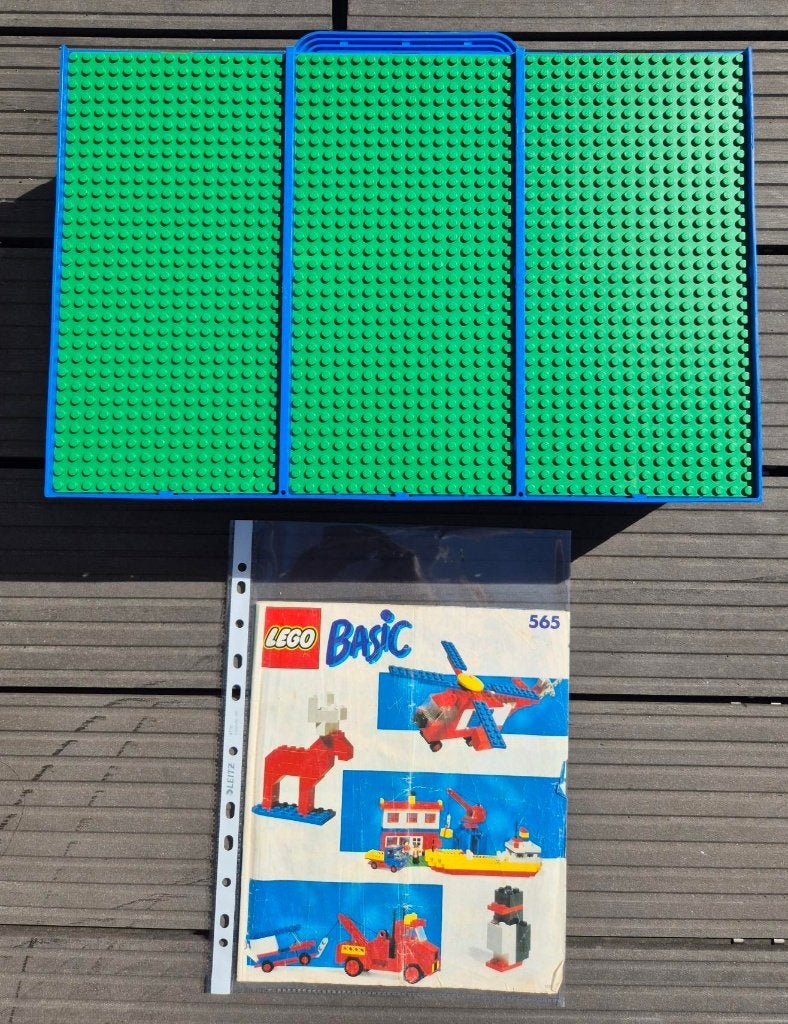 Lego 565 - Build-n-store chest (1990), Lego, Ensemble complet, Instructions incluses, Utilisé