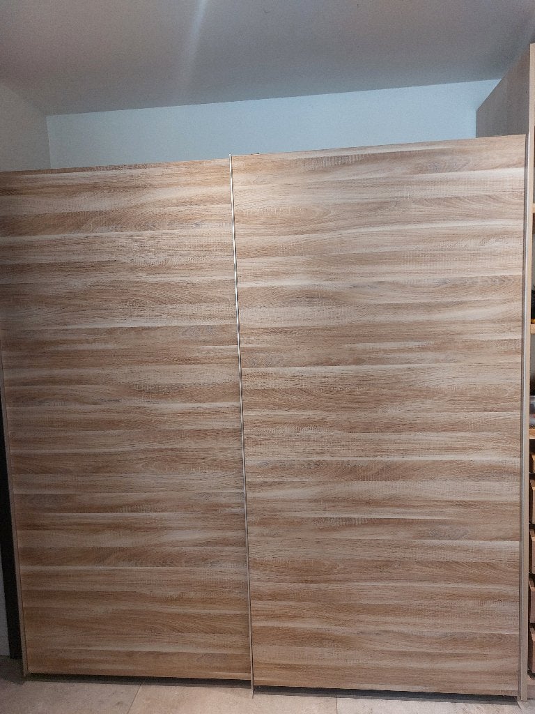Kleerkast met schuifdeuren, Huis en Inrichting, Kasten | Kleerkasten, Ophalen, Gebruikt, 150 tot 200 cm, 150 tot 200 cm