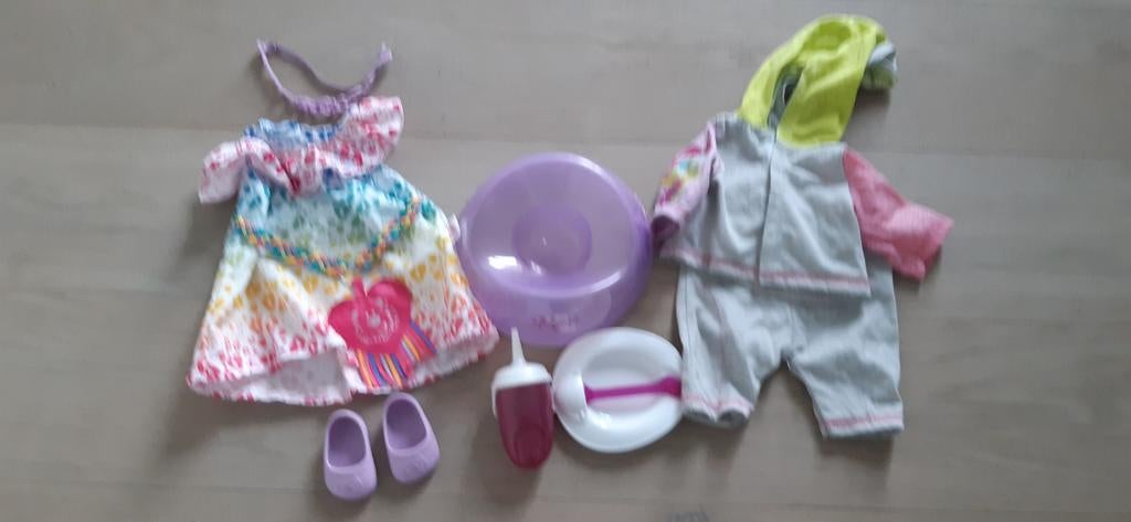 Baby Born kleding en accessoires set., Ophalen of Verzenden
