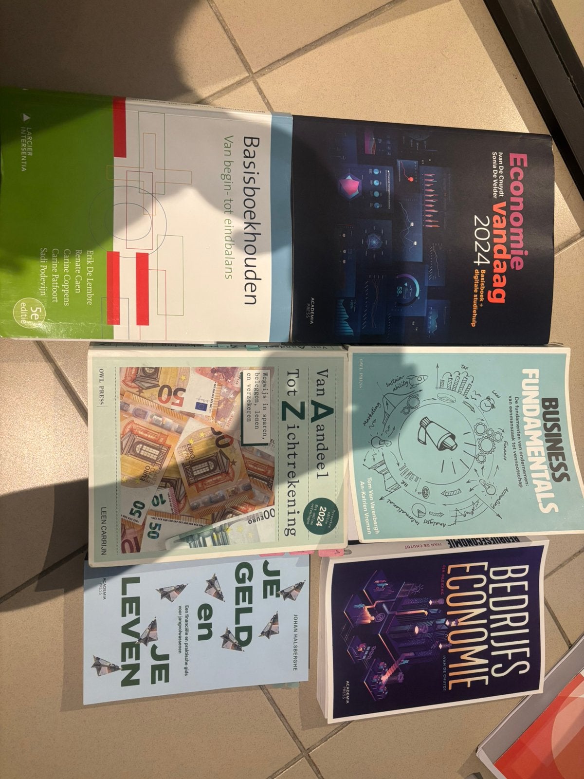 Boeken Bedrijfsmanagement, Boeken, Ophalen, Zo goed als nieuw
