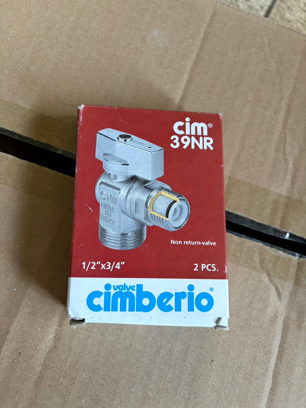 Vannes anti-retour Cimberio (boite de 2), Enlèvement, Neuf