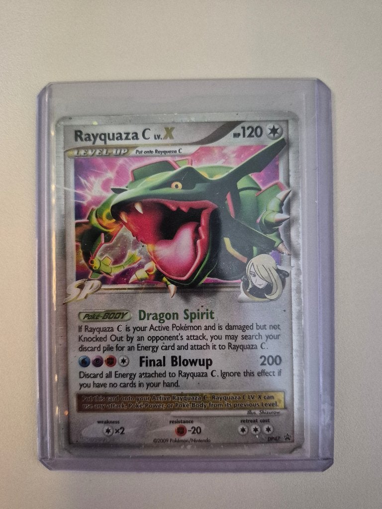 Rayquaza C LV. X, Enlèvement ou Envoi