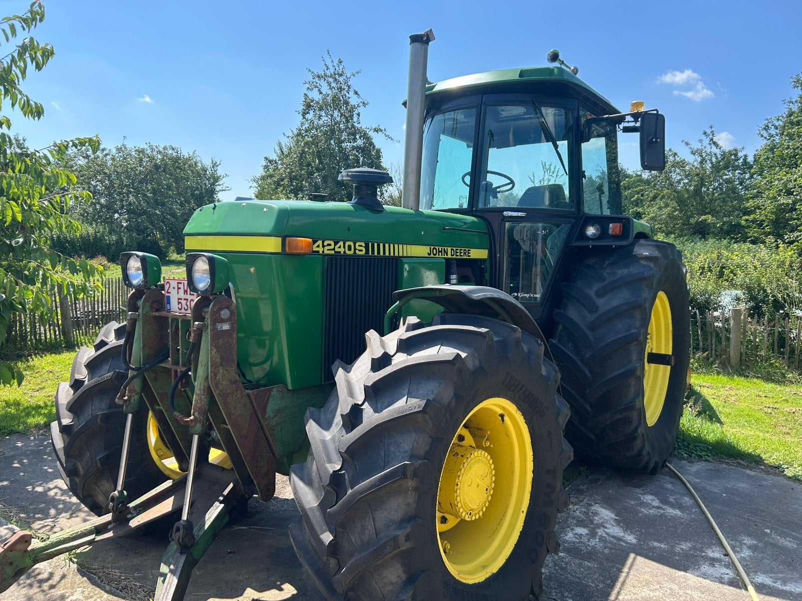 John Deer 4240 S, Articles professionnels, Agriculture | Tracteurs, Enlèvement, Oldtimer/Ancêtre, 120 à 160 ch, John Deere