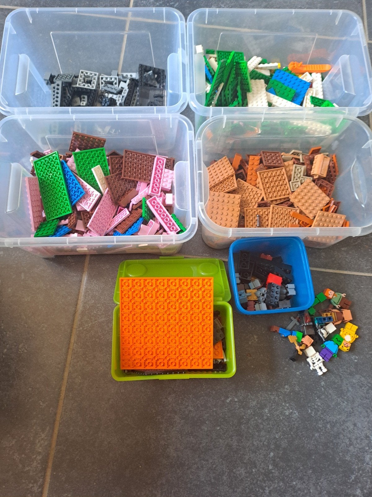 Lego Minecraft lot, Gebruikt, Minecraft, Lego, Ophalen of Verzenden