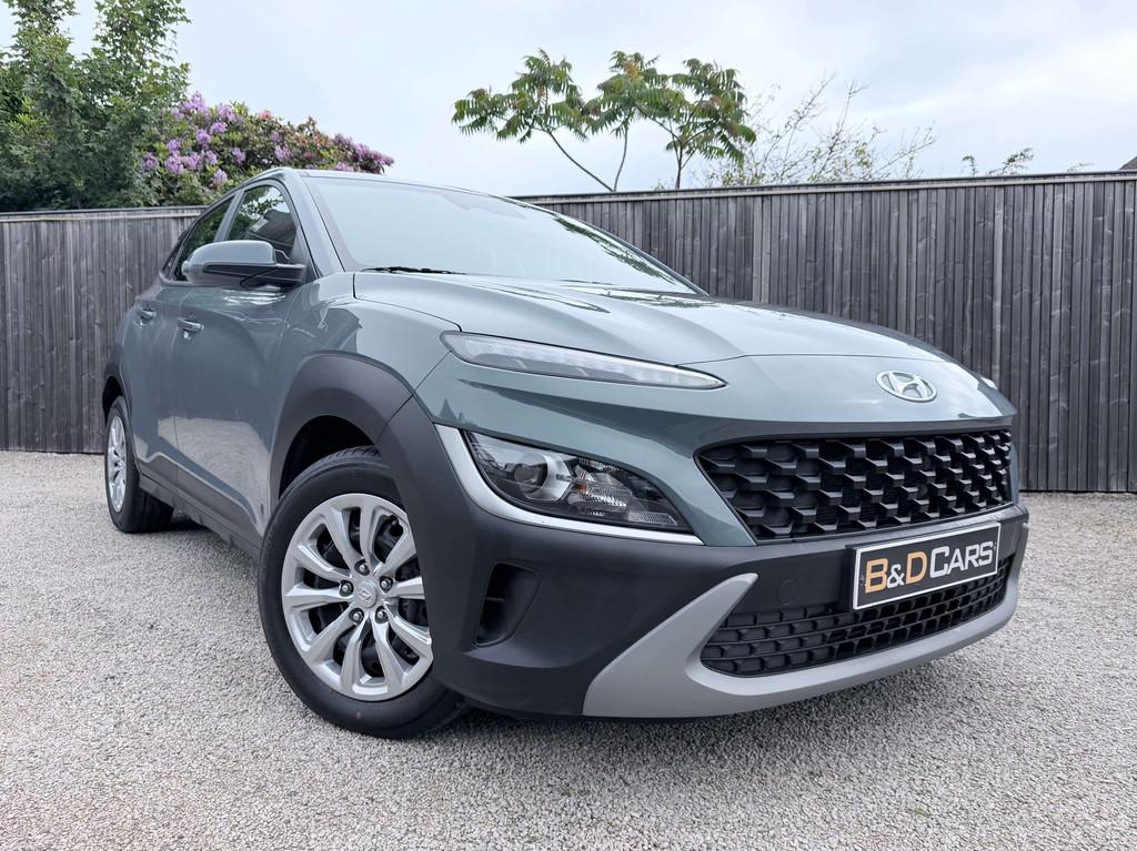 Hyundai KONA Kona 1.0 T-GDi Air CAMERA/CARPLAY/CRUISE/CLIMA, Auto's, Hyundai, Stof, Gebruikt, Euro 6, Parkeersensor