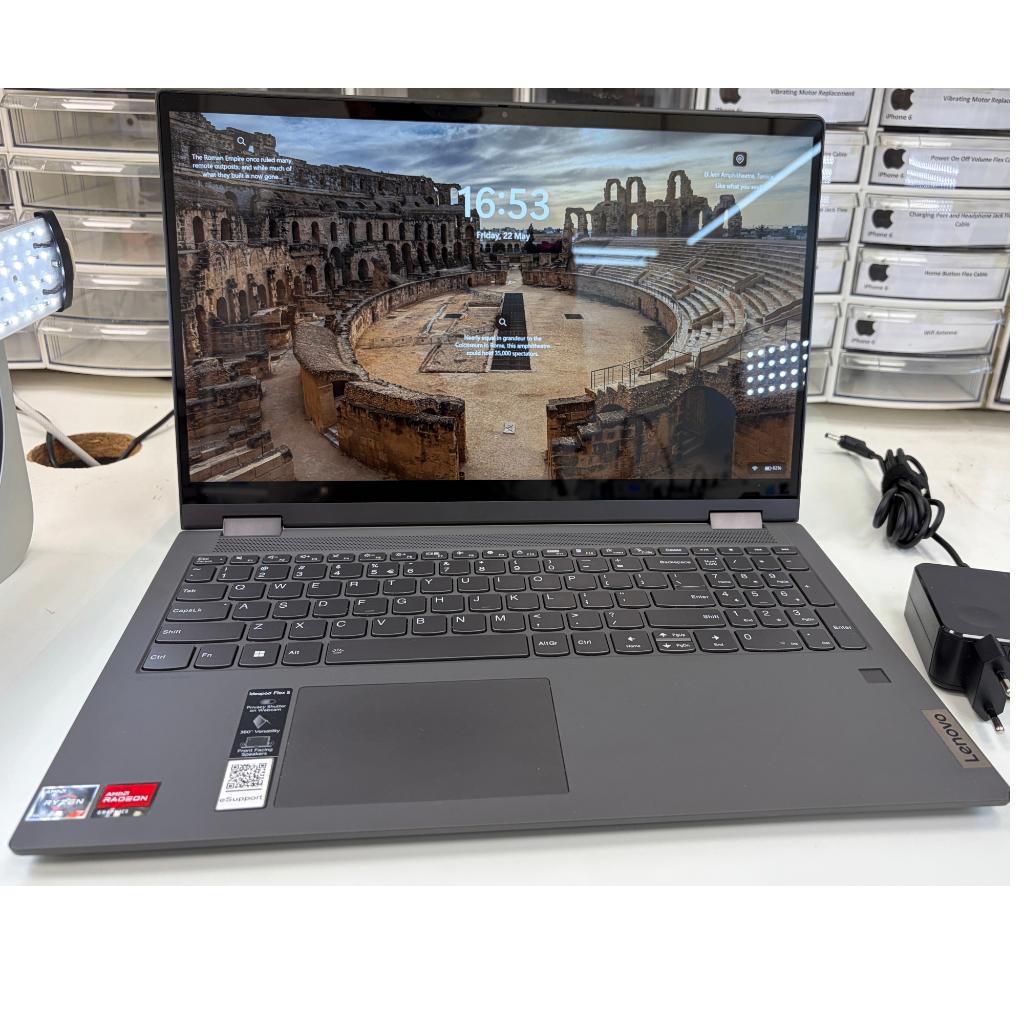 Lenovo IdeaPad Flex 5 Touch 2in1 Ryzen 7 5700U 16GB - 512GB, Ryzen 7, Minder dan 2 Ghz, Met touchscreen, Zo goed als nieuw