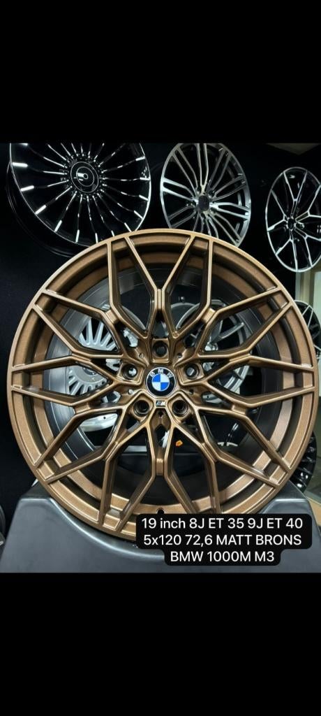 Nieuwe velgen 5x120 breedset 19 inch, Neuf, Véhicule de tourisme, Jante(s), 19 pouces
