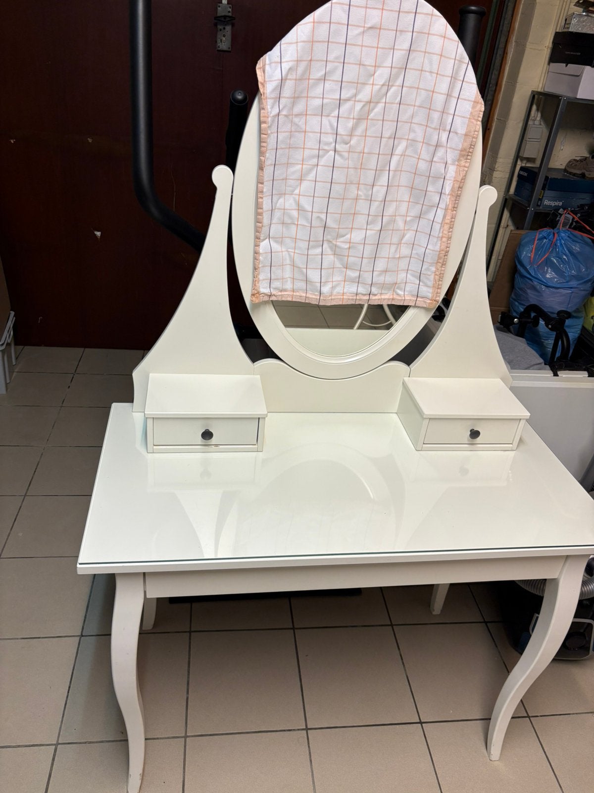 Coiffeuse Ikea, Maison & Meubles, Moins de 100 cm, Comme neuf, 100 à 150 cm, Enlèvement