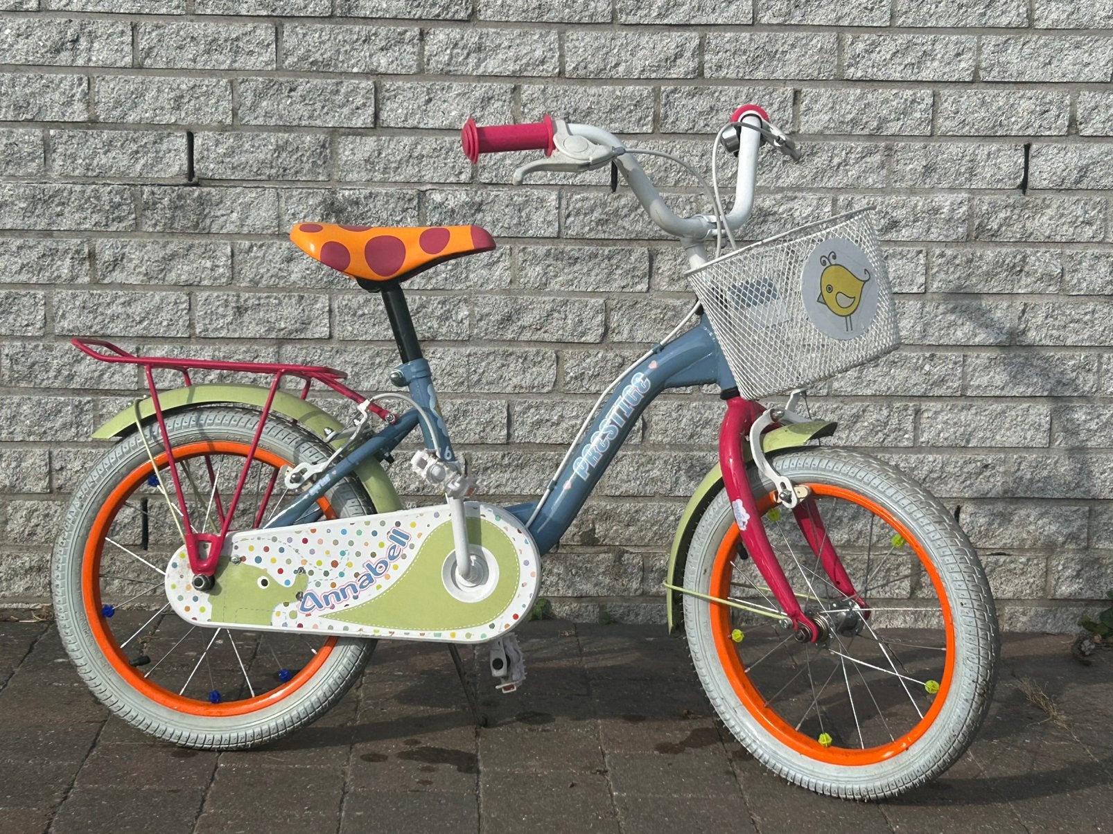 Kinderfiets annabell prestige 16, Ophalen, Gebruikt, Schijfrem, 16 inch