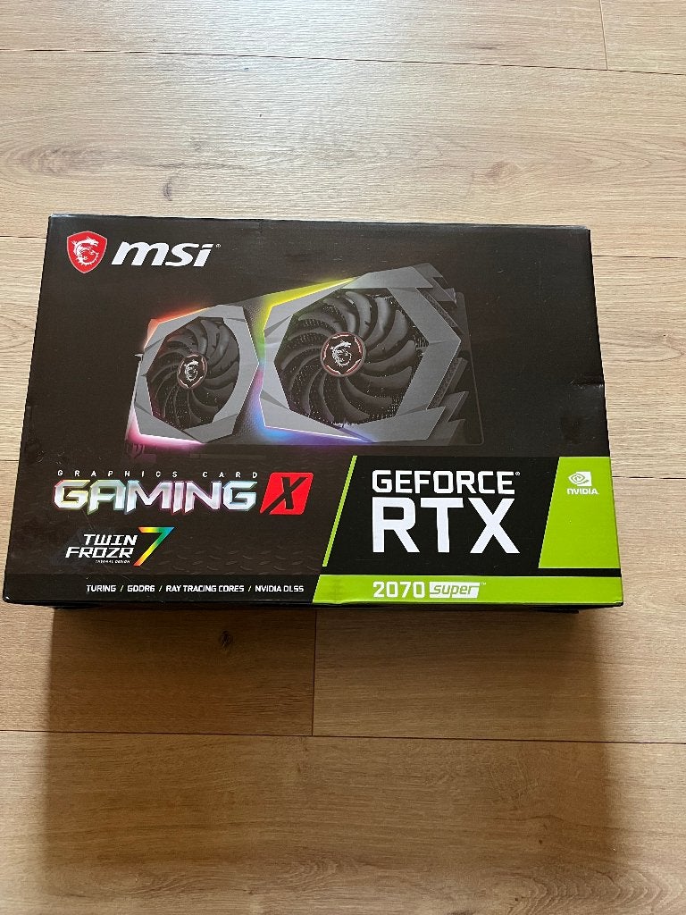 MSI RTX 2070 SUPER Gaming X Twin Frozr 7, Computers en Software, GDDR6, Ophalen of Verzenden, Zo goed als nieuw, HDMI