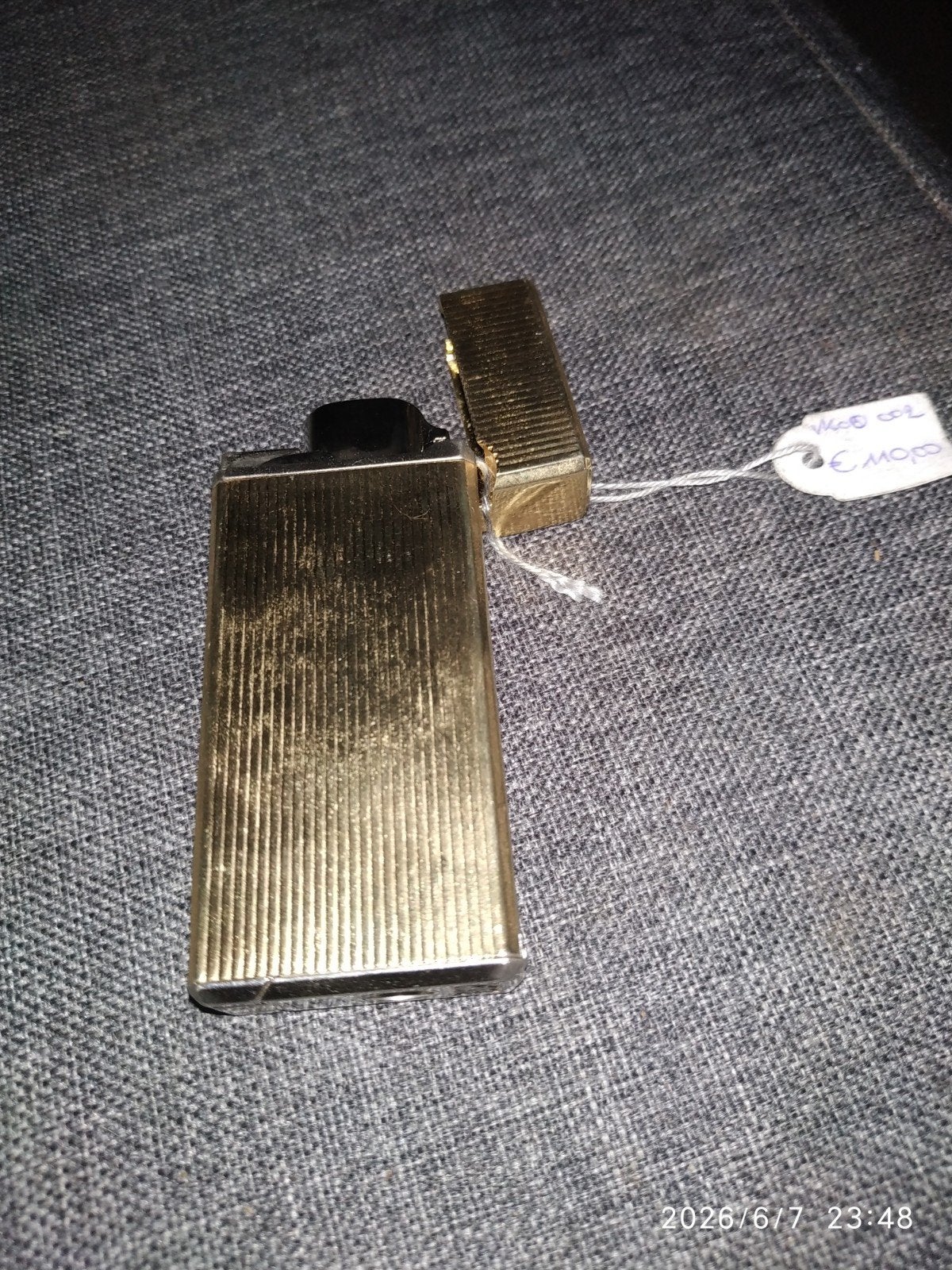 Briquet Colibri Vintage avec étui assorti, Collections, Enlèvement, Neuf, Briquet