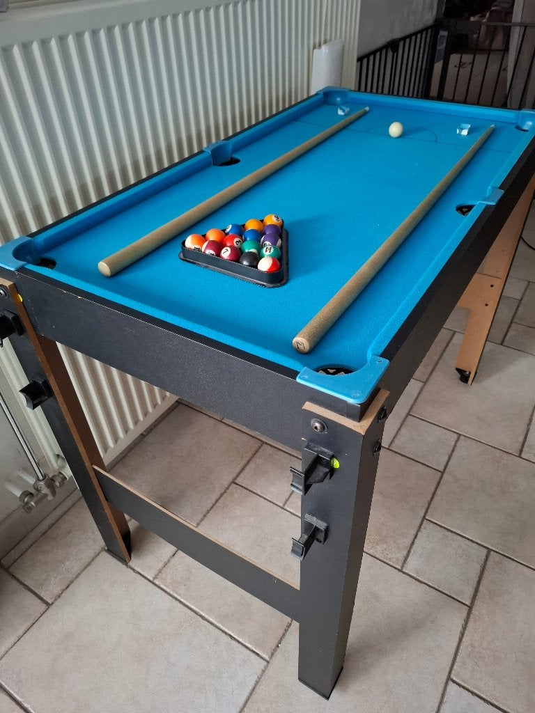 speeltafel/biljart - 14 in 1, Ophalen, Gebruikt