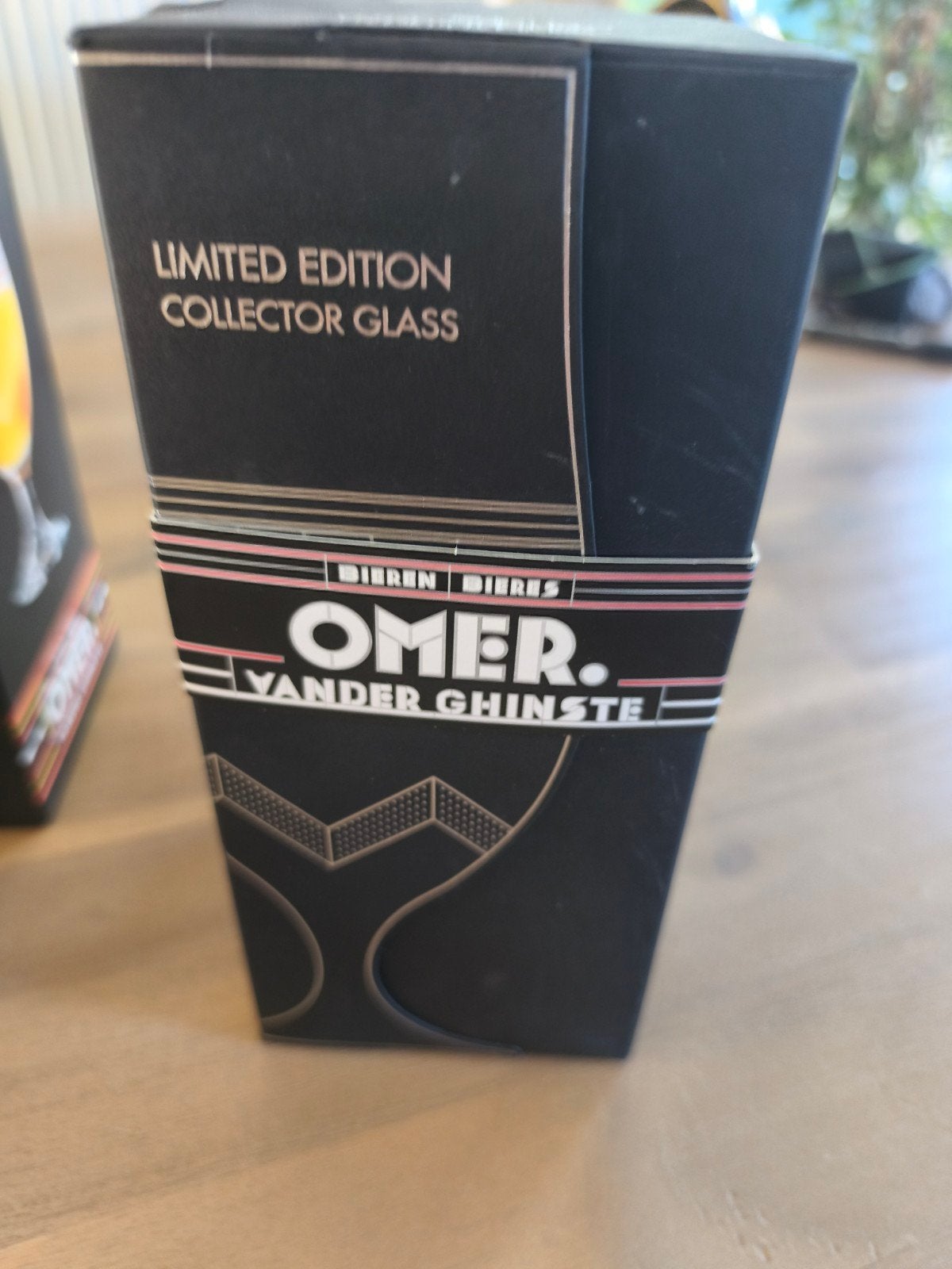 collector edition Omer nr2 en limited edition,, Verzamelen, Ophalen of Verzenden, Nieuw, Bierglas