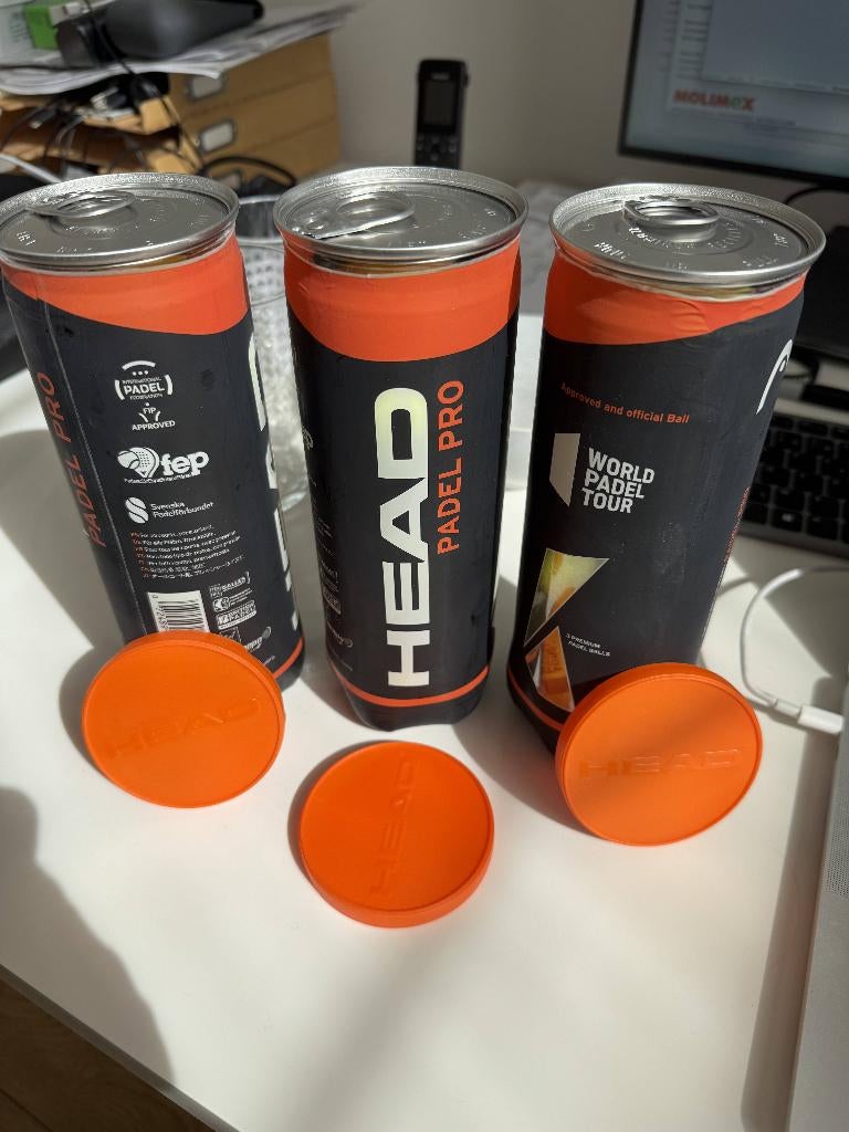 HEAD Padel Pro 3 x 3 ballen  NIEUW, Enlèvement, Neuf, Balles de padel
