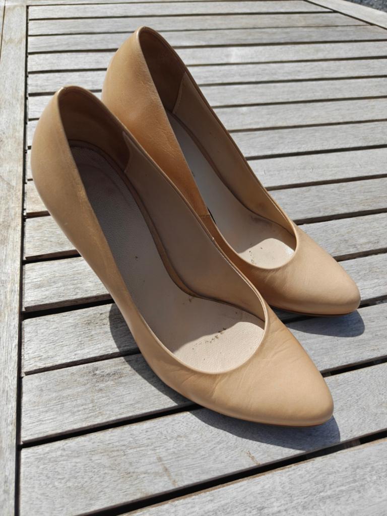 Noë pumps 38,5 Nude, Ophalen, Pumps