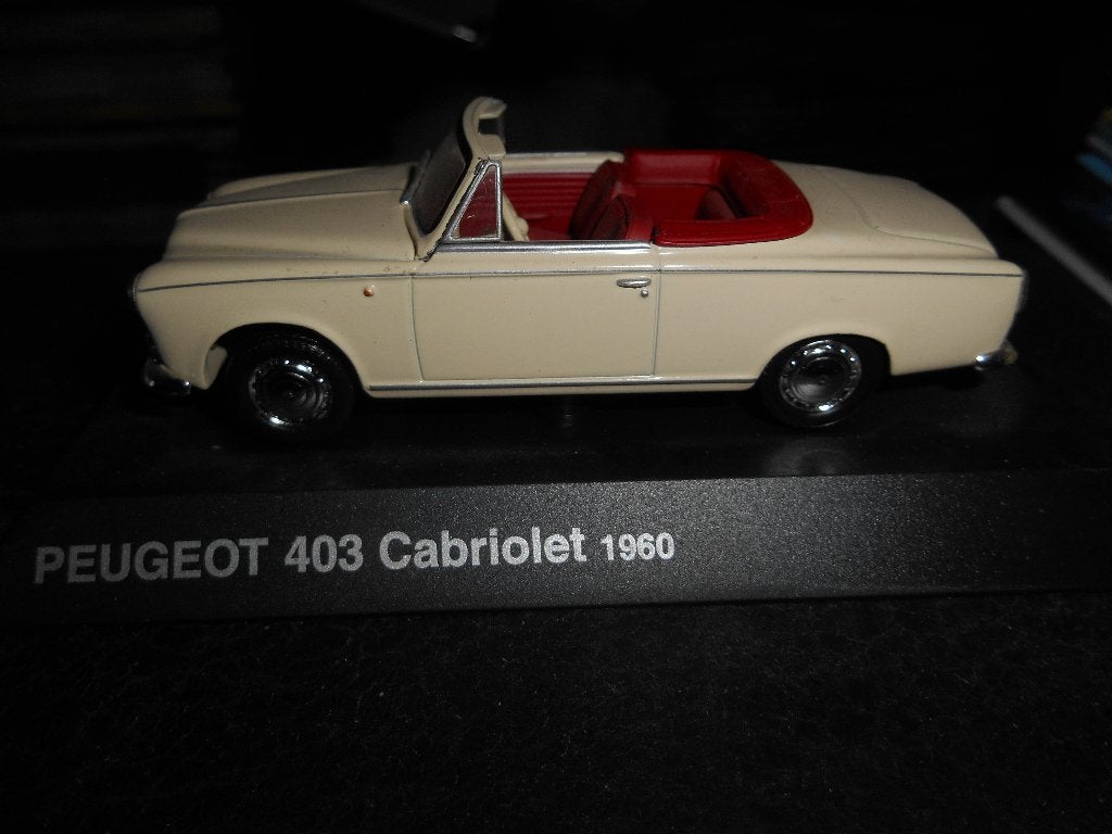 Peugeot 403 Cabriolet 1/43, Enlèvement ou Envoi