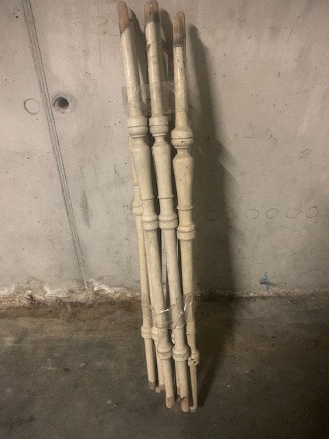 trap leuning spijlers voor oude trap, Ophalen, Gebruikt, Trap, Minder dan 2 meter