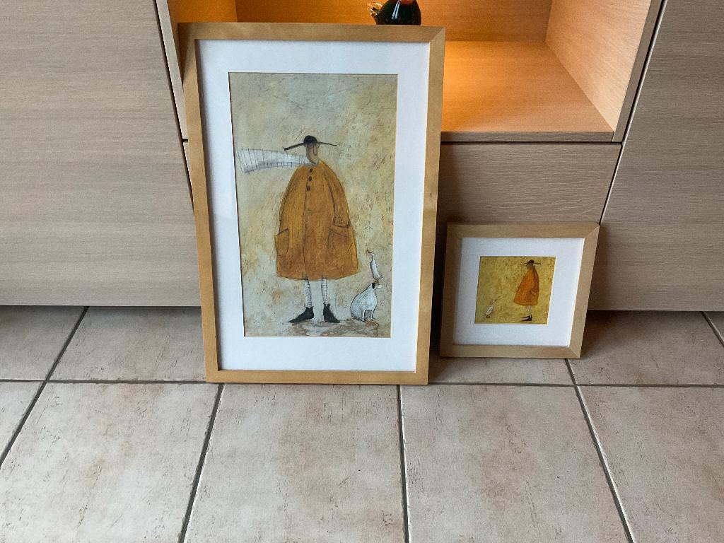 Lot de 2 cadres IKEA SINARP Vintage de 1999.   ## 15,00€ ##, Comme neuf, Enlèvement, 50 à 75 cm, Bois