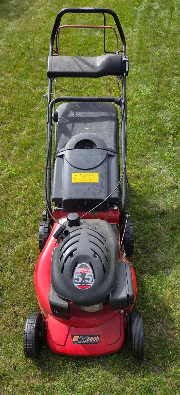 Sandrigarden Tecno 53 SP benzinegrasmaaier, Tuin en Terras, Grasmaaiers, Ophalen, Gebruikt, 50 cm of meer, Benzine-grasmaaier