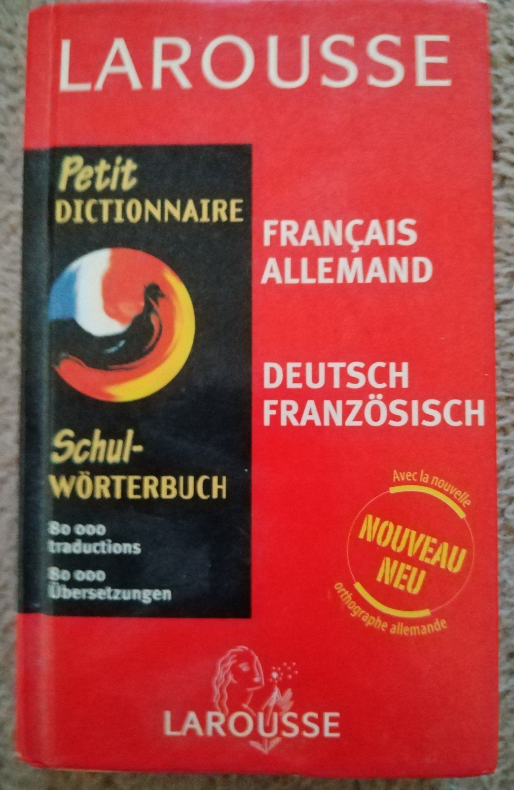 Larousse petit dictionnaire Wörterbuch français allemand Deu, Enlèvement ou Envoi, Comme neuf, Autres éditeurs, Français