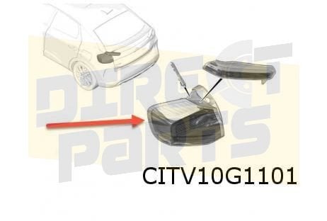 Citroën C4 achterlicht Links (buiten onder) Origineel! 98311, Autos : Pièces & Accessoires, Neuf, -, -, Envoi