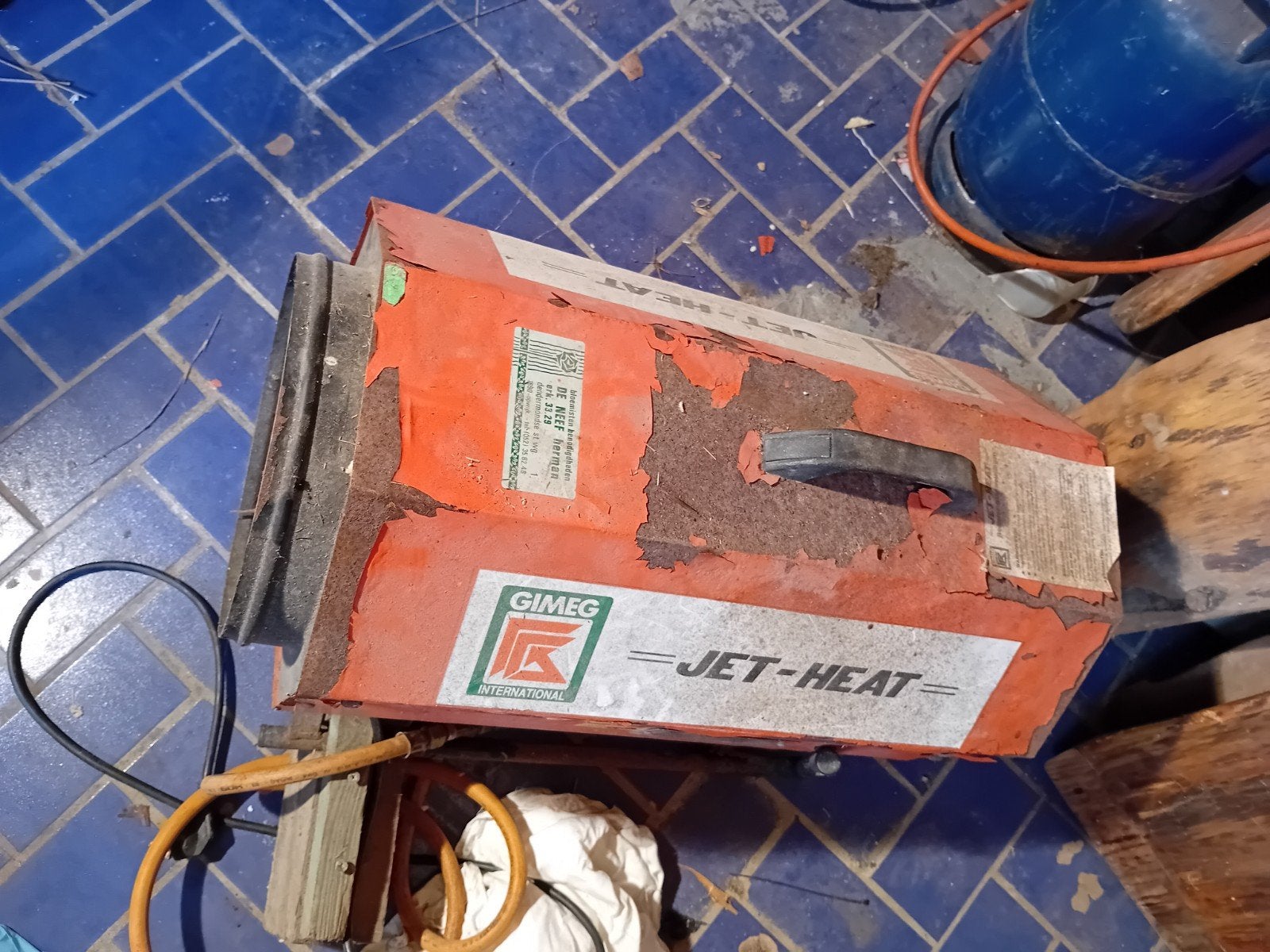 warmtekanon, Doe-het-zelf en Bouw, Verwarming en Radiatoren, Ophalen of Verzenden, Gebruikt