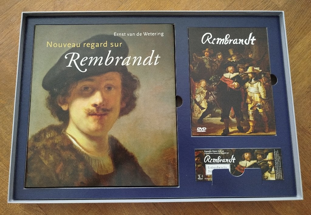 New coffret Livre + DVD sur Rembrandt, Neuf, Peinture et dessin, Enlèvement ou Envoi, Ernst van de Wetering