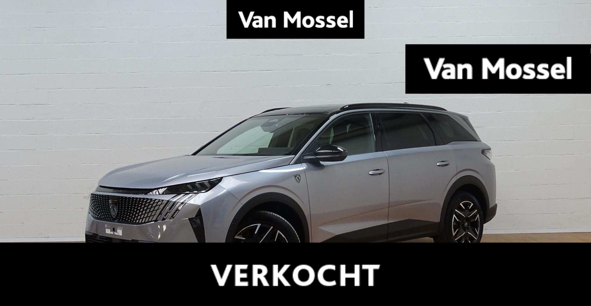 Peugeot 5008 1.2 HYBRID 145 e-DSC6 GT + 7 seats + pano dak, Stof, Gebruikt, 1700 kg, Bedrijf