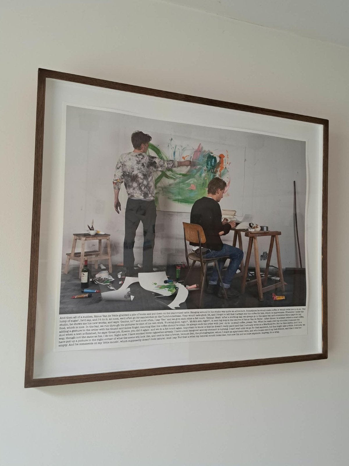 Rinus van de Velde - And then all of a sudden, Antiek en Kunst, Ophalen