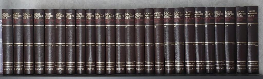 Grote Winkler Prins Encyclopedie, Boeken, Encyclopedieën, Ophalen