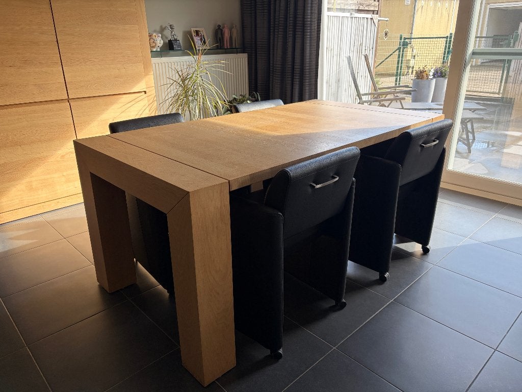 eettafel en zeteltjes, Cinq personnes ou plus, Enlèvement, Utilisé, 50 à 100 cm