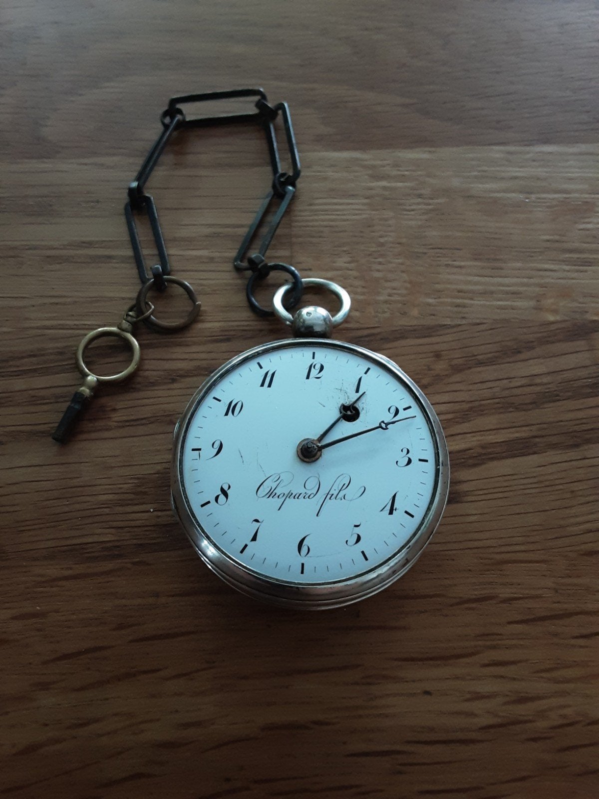 Montre gousset chopard en argent, Enlèvement ou Envoi, Argent