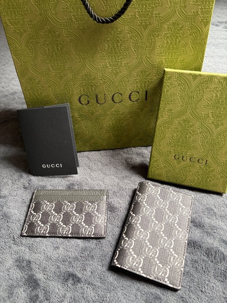 Portefeuille Gucci, Handtassen en Accessoires, Portemonnees, Zwart, Zo goed als nieuw, Leder, Ophalen