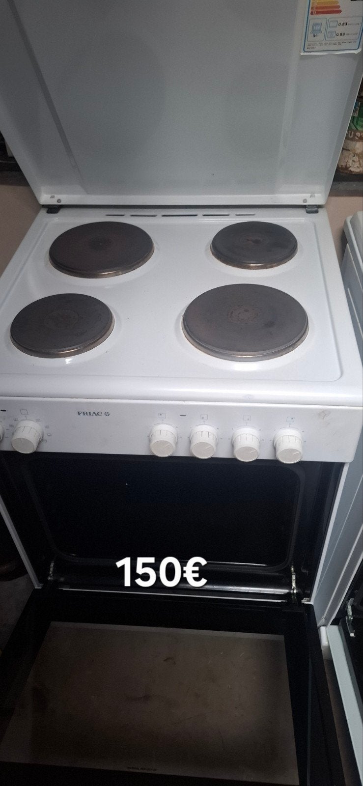 2 fornuizen met oven en elektrisch fornuis (zie foto's), Ophalen, Nieuw, Energieklasse A of zuiniger, Gas
